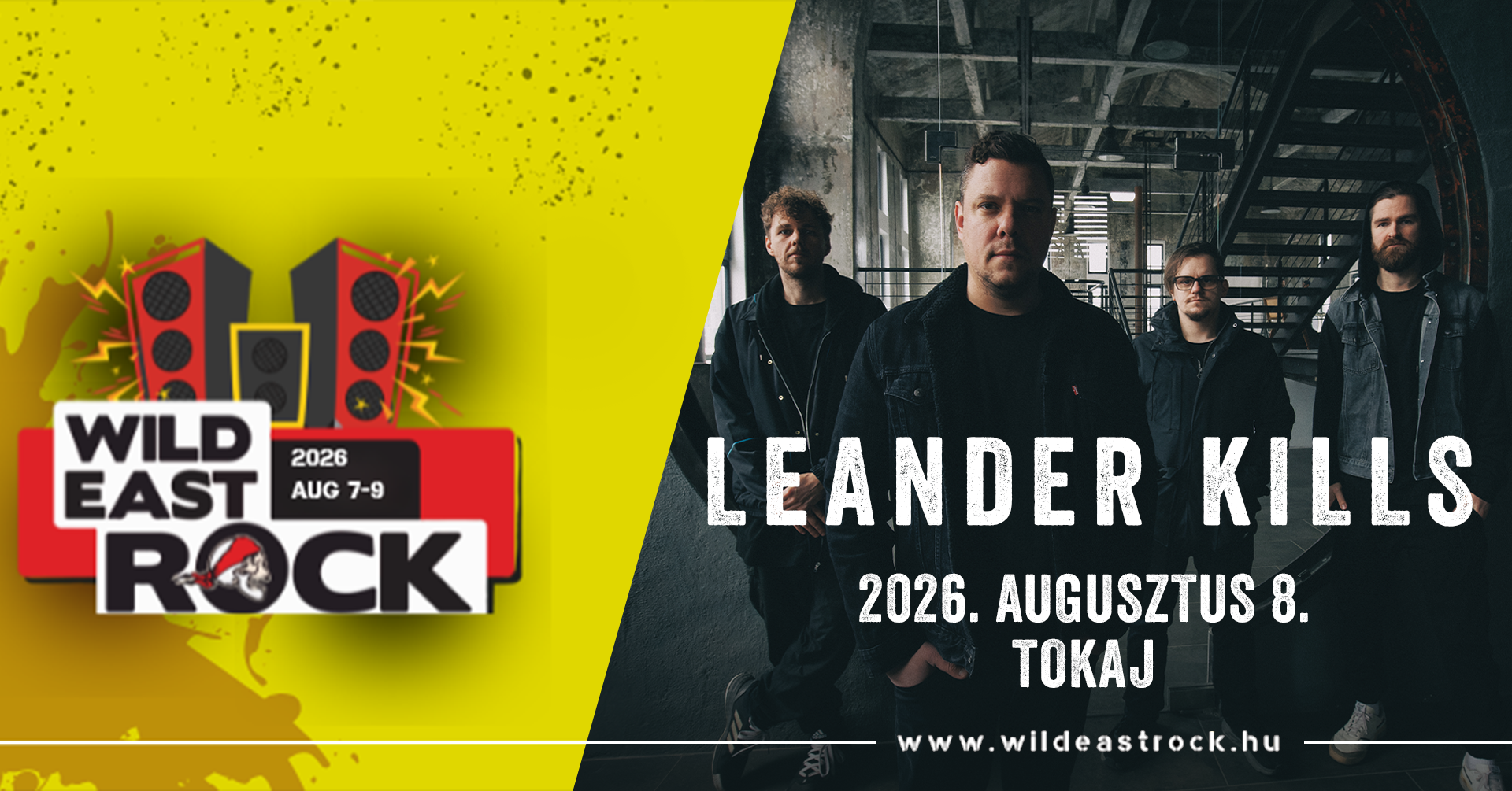 Leander Kills - Tokaj / WILD EAST ROCK FESZTIVÁL